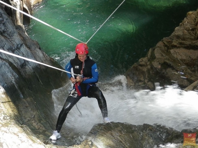 Un cadre idéal pour le canyoning.