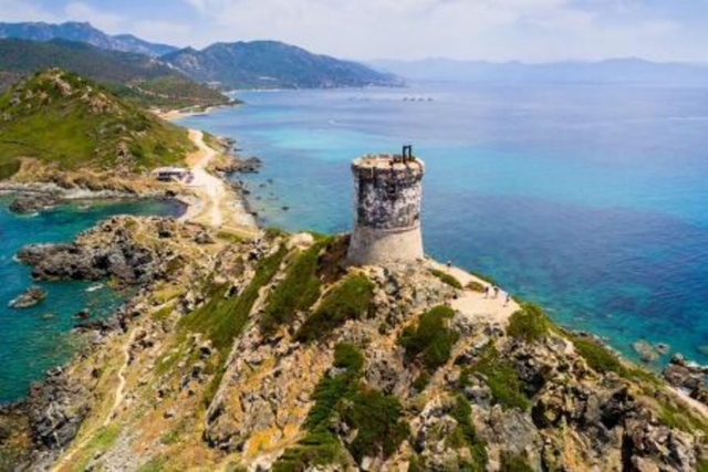  Isla Mezzu Mare en Córcega 