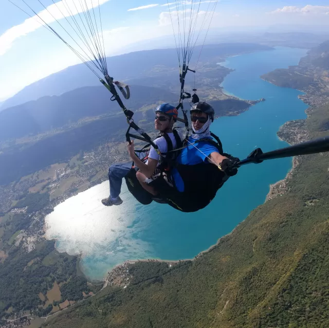 Flight Ascendace Paragliding Col de la forclaz - 30 min