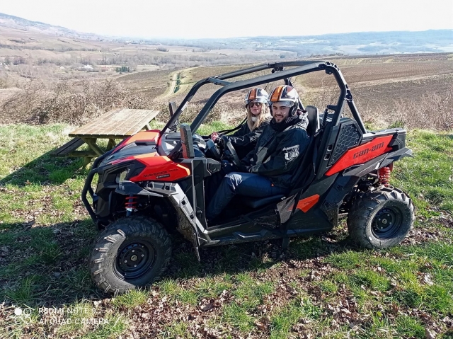  Biplace de buggy Caminhada 