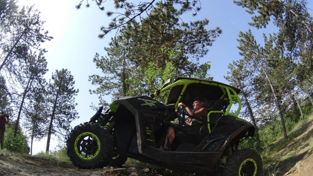  Cruzando florestas de buggy. 