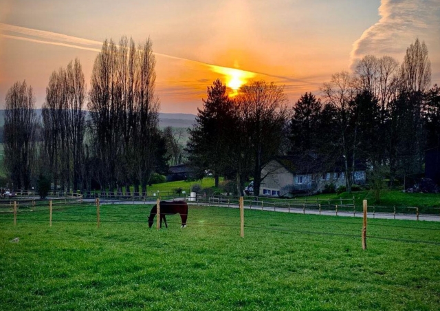  Magnifico tramonto a Vigny 