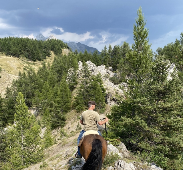  Descubrimiento de los alrededores de La Rochette a caballo 