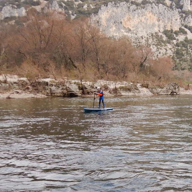  Stand Up Paddle im Herbst