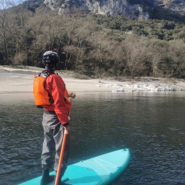 Fin de journée en Stand Up Paddle