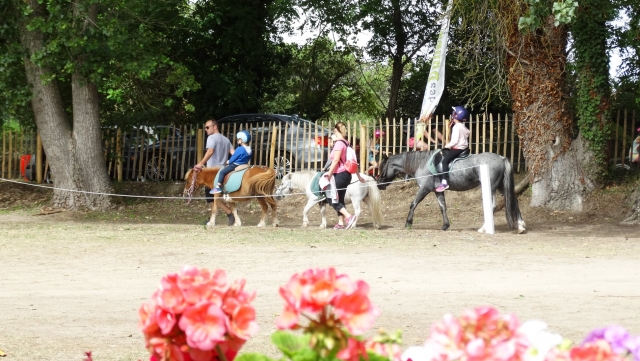  Abfahrt zum Ponyreiten 
