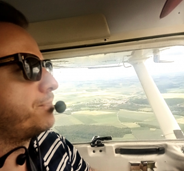  Introductory flight in Normandy 