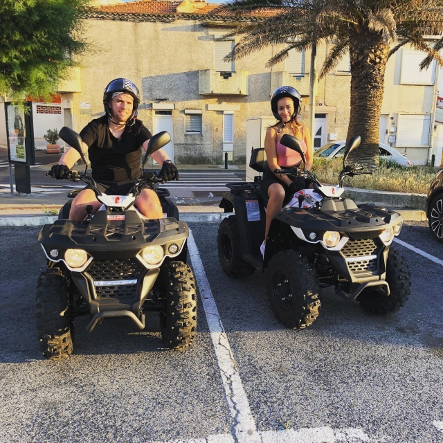 Bereit für das Quad-Abenteuer 