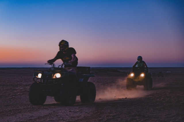  Quad-Ausflug bei Sonnenuntergang 