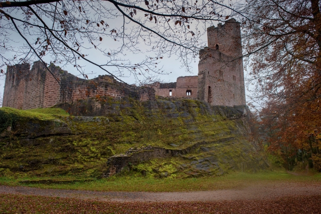  Eine prächtige mittelalterliche Burg im Bas-Rhin 