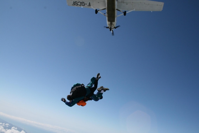  Free fall in the Seine-Maritime department
