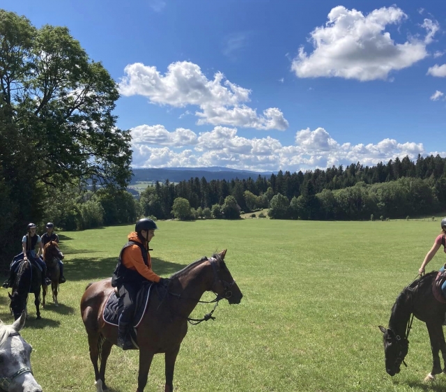 Descubrimiento del Doubs a lomos de un caballo 