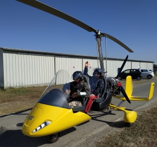 Batismo aéreo em AutoGire em Muret-Lherm 1 H