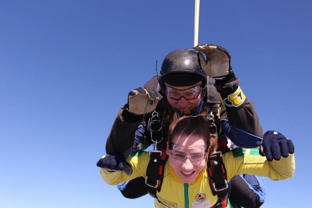  In full free fall! 