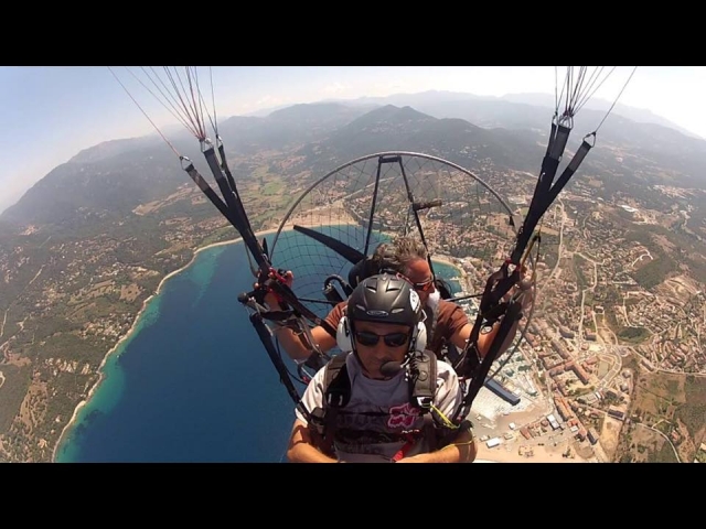  Paramotor flight over Propriano 