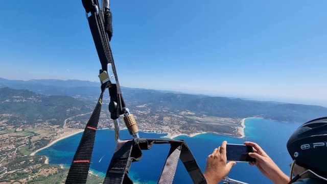 Un paisaje sorprendente desde una altura de 600 m 