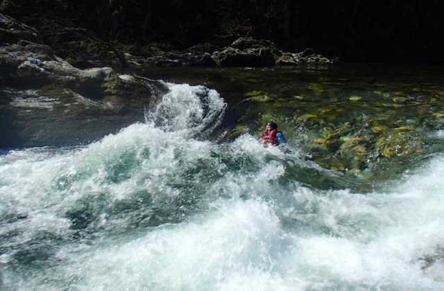 Rafting em água viva na tavignano 