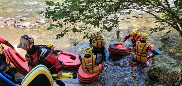  Ende der Hydrospeed-Abfahrt 