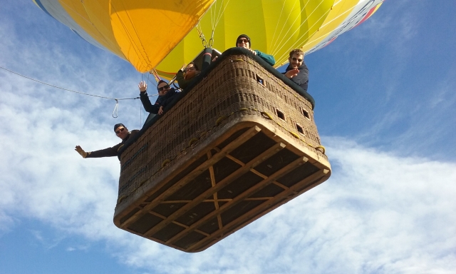  Facciamo un volo eccezionale in mongolfiera 