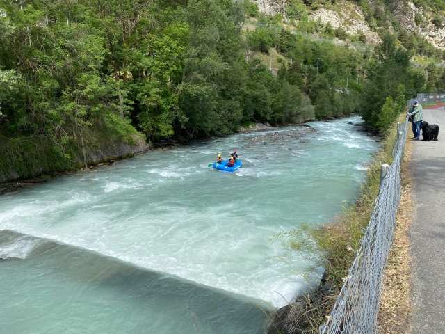 Descente en rafting dans un cadre paradisiaque en Haute-Savoie