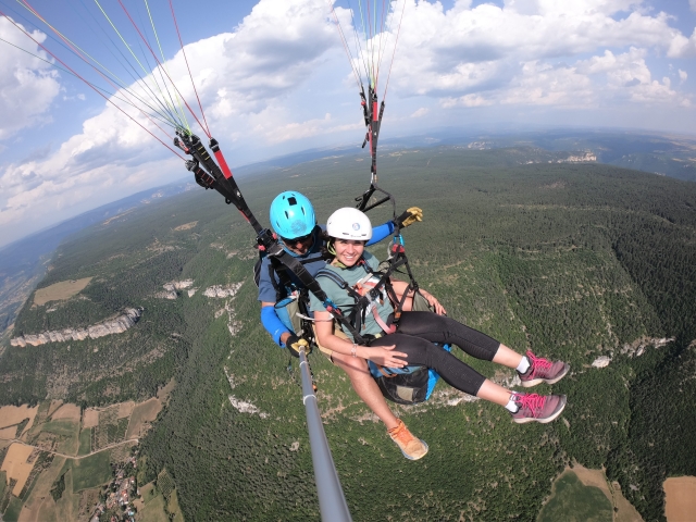 Vol en parapente à Millau + Vidéo 20 min
