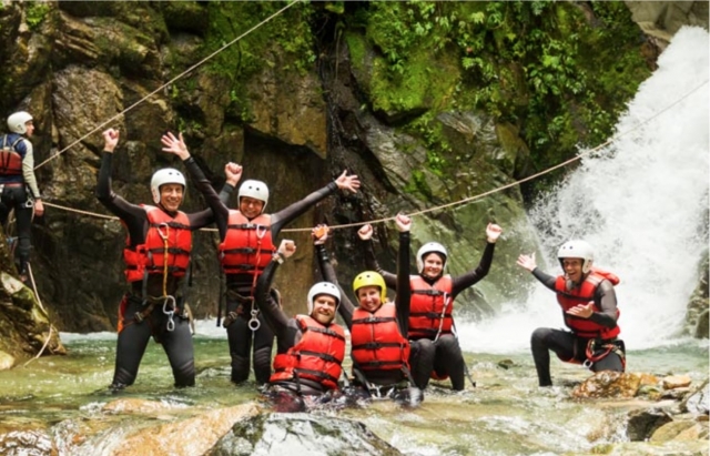 Descenso del cañón de Pussy 