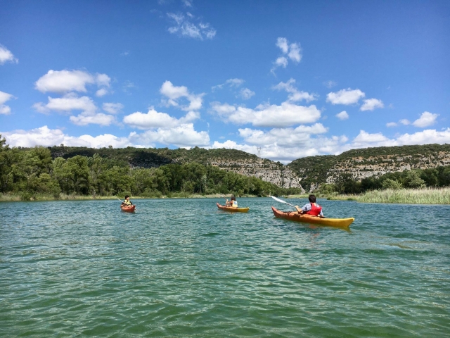 Petite balade en kayak en toute quiétude