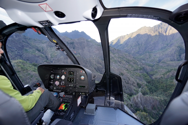 Vista panorámica desde la cabina 