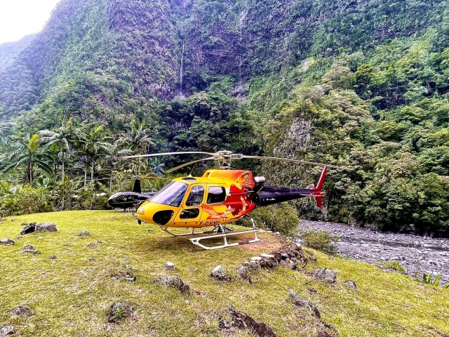  Volo in elicottero alla scoperta delle cascate della Reunion 