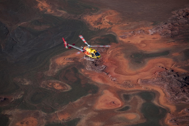  Volo in elicottero sulla Plaine des Sables 