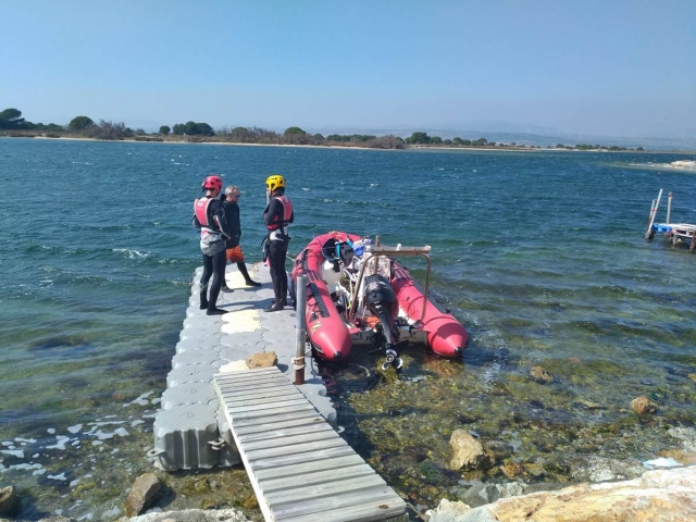  Preparation for the foil initiation session 