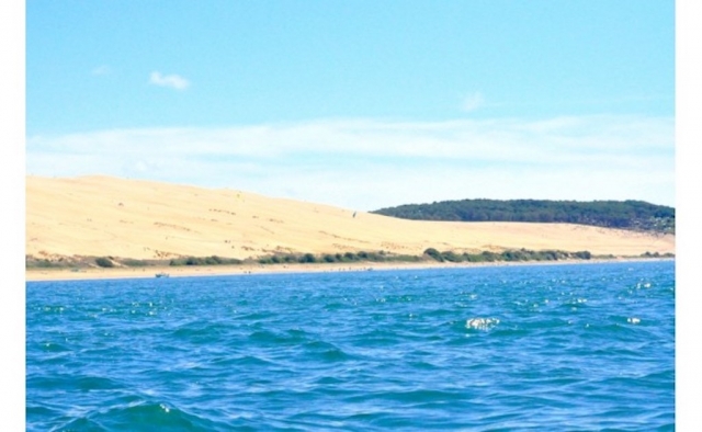  View of the Cape Ferret in jet ski activity