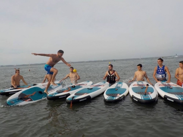 Journée paddle entre amis