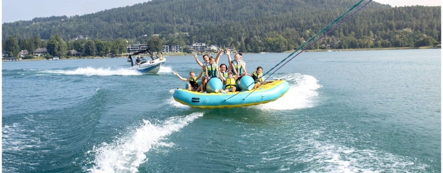  Fun times in a towed buoy 