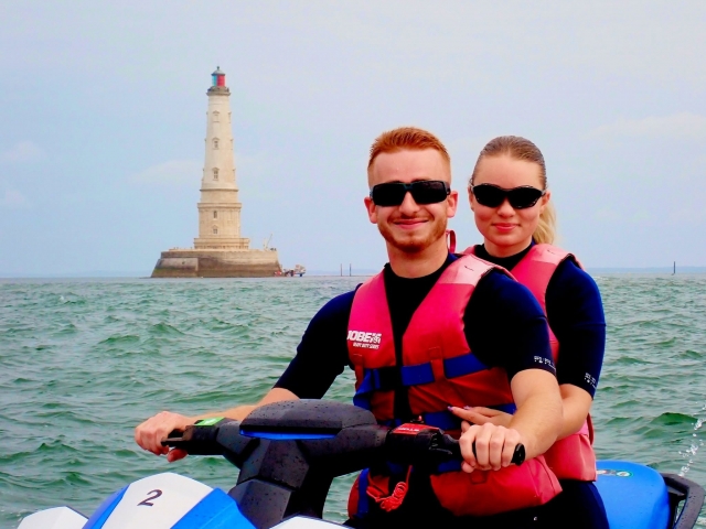 Vitesse en jet-ski en Gironde 