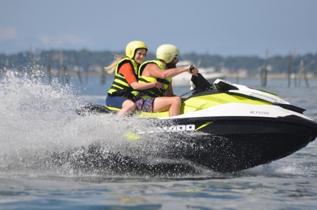Randonnée en jet ski biplace à Arcachon