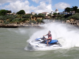 Ruta en moto de agua sin licencia L’Estuaire Gironde 2:20 h
