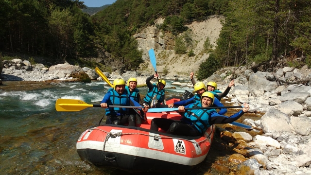  Rafting on the Durance 