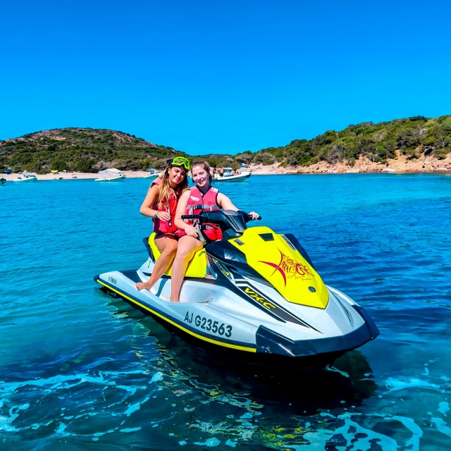  Einführung in das Jetskifahren auf einem Zweisitzer-Roller 