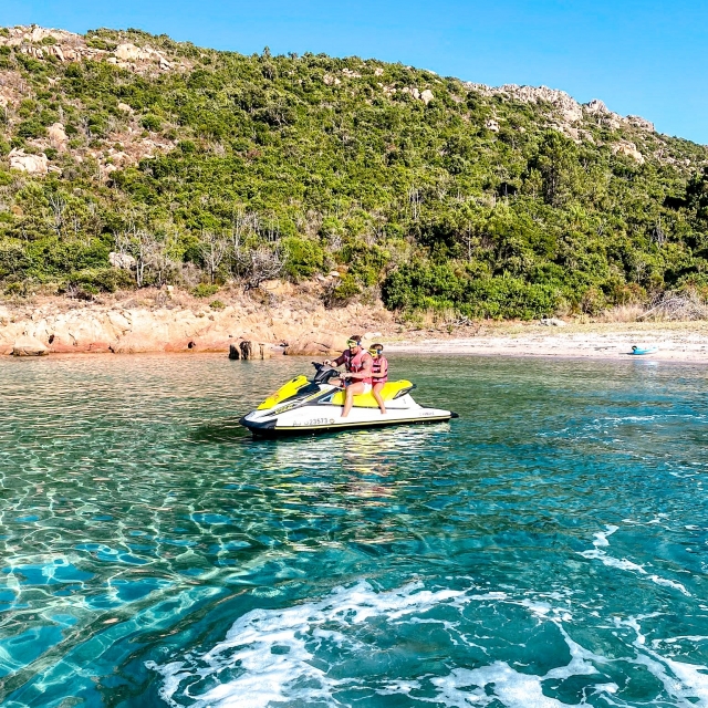  Zweisitzer-Jetskifahren in Porto Vecchio 