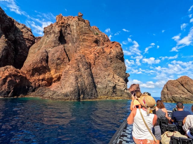 Visita de Scandola por barcos 