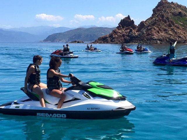Jet ski deux personnes à Ajaccio 