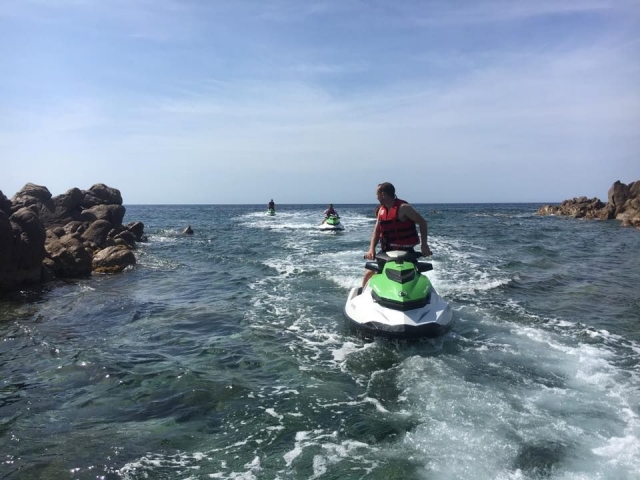 Excursion en jet ski sans permis