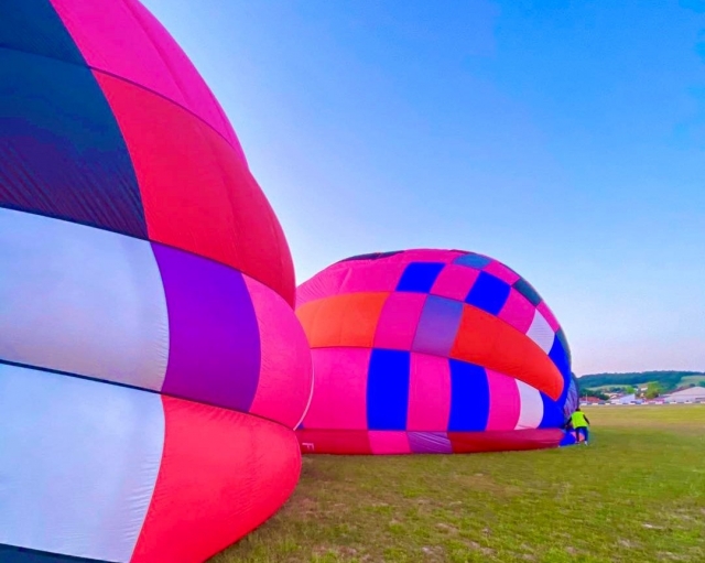  Mongolfiere quasi pronte per il volo 