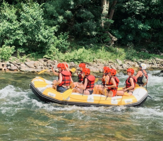  Rafting im Südwesten Frankreichs 