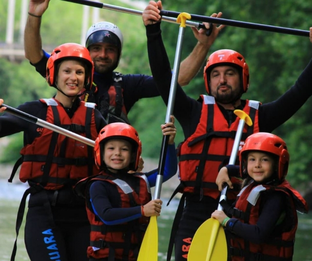  Rafting für Kinder in Begleitung eines Lehrers 