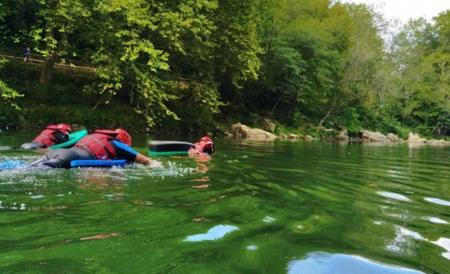  Hydrospeed on the river 