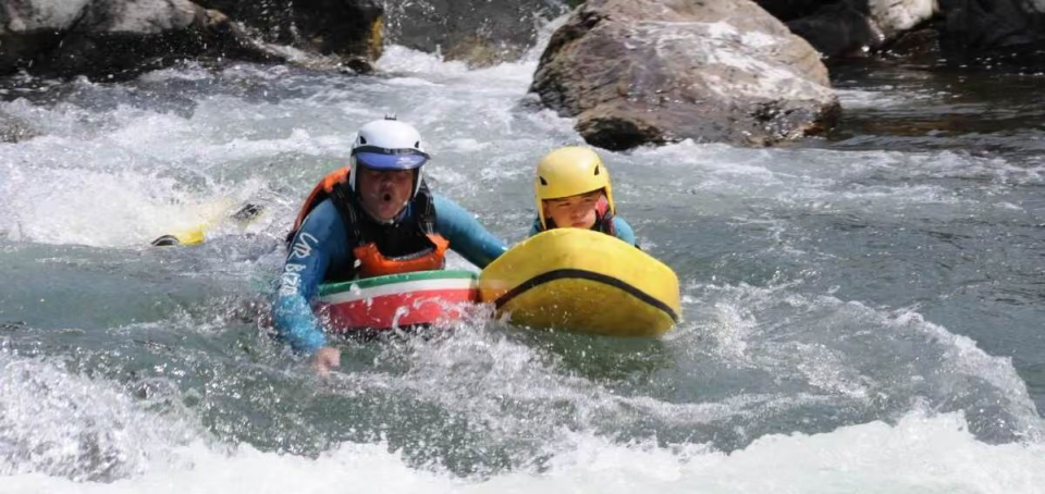 Hydrospeed sur la rivière
