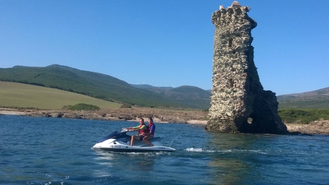  Perfekte Panoramen während der Jet-Ski-Einführung 