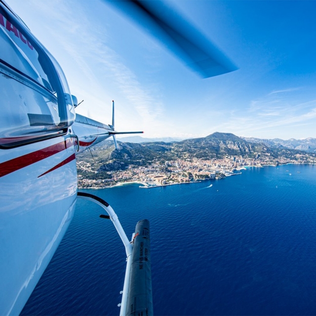  Flug über Monaco im Helikopter 